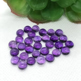 7MM Natural Amethyst Cabs , Pack of 10 Pieces , Top Quality Cabochons , African Amethyst cabochon