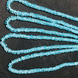 Apatite Wheel shape Beads, 4mm size, 15 Inch Length- AAA Quality- Appetite Roundel Beads , Wheel shape beads. Flat thin slice shape
