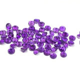 Amethyst Round Cut 3 mm  Pack of 10 pcs- African Amethyst Round Cut Stone - Natural Amethyst Loose Stone