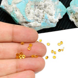 Citrine Round Cut 3 mm size Pack of 10 pcs  AAA Quality- Natural Citrine faceted - Citrine Loose Stone