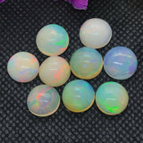 Ethiopian Opal 11MM Cabochon  Code E#5-   AAA Quality  Ethiopian Opal Round Cabs-Video Available pack of 1 Pc , video available