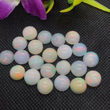 Ethiopian Opal 10MM Cabochon Code E#14- Weight 2.30 cts AAA Quality Ethiopian Opal Round Cabs-, Pack of 1 PC, Video Available