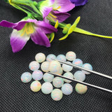 Ethiopian Opal 10MM Cabochon Code E#14- Weight 2.30 cts AAA Quality Ethiopian Opal Round Cabs-, Pack of 1 PC, Video Available