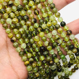 6MM Grossular Garnet Round strand,AAA Quality Round beads , Length of strand is 16" , Natural Gemstone from Madagascar