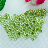 3MM Peridot Round Cabs , pack of 10 Pc. Natural Peridot Cabochon, loose gemstone cab . AA Quality