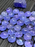 Tanzanite Cabochon Round 7mm Size Code #T63 -Good Quality Natural Tanzanite Round Cabs