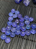 Tanzanite Cabochon Round 8mm Size Code #T64 -Good Quality Natural Tanzanite Round Cabs