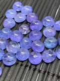 Tanzanite Cabochon Round 8mm Size Code #T64 -Good Quality Natural Tanzanite Round Cabs