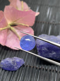 Tanzanite Cabochon Round 9mm Size Code #T67 Weight 5 carat -Good Quality Natural Tanzanite Round Cabs