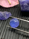 Tanzanite Cabochon Round 9mm Size Code #T67 Weight 5 carat -Good Quality Natural Tanzanite Round Cabs