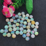 Ethiopian Opal 10MM Cabochon Code E#36- Weight 2.75 cts AAAA Quality Ethiopian Opal Round Cabs , Pack of 1 PC ,TOP Grade video available
