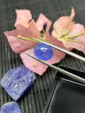 9x11 mm Tanzanite Cabochon Oval Calibrated Size Code #T105 Weight 6 carat -4A Quality Natural Tanzanite Cabs