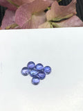 5mm Tanzanite Cabochon Round Calibrated Size Code #T126 -4A Quality Natural Tanzanite Cabs- Tanzanite Loose Stone