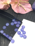 6mm Tanzanite Cabochon Round Calibrated Size Code #T192 -AAA Quality Natural Tanzanite Cabs- Tanzanite loose stone