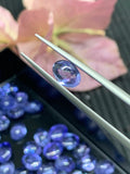 5x7 mm Tanzanite Cabochon Oval Calibrated Size Code #T202 -4A Super Quality Natural Tanzanite Cabochon