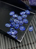 5x7 mm Tanzanite Cabochon Oval Calibrated Size Code #T203 -4A Super Quality Natural Tanzanite Cabochon