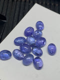 5x7 mm Tanzanite Cabochon Oval Calibrated Size Code #T205 -4A Super Quality Natural Tanzanite Cabochon