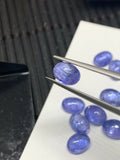 5x7 mm Tanzanite Cabochon Oval Calibrated Size Code #T205 -4A Super Quality Natural Tanzanite Cabochon