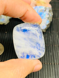 Moonstone Cabochon 36x29 mm Size Code S78 Weight 12.55 gm AAA Quality - Natural Rainbow Moonstone Cabochon Origin India