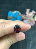 Garnet Faceted oval stone 9x11 mm size -Code #G12- Garnet Cut Stone -Natural Garnet Loose Stone - AAA Quality Stones- Pack of 1 Piece