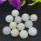 Ethiopian Opal 11MM Cabochon  Code E#12- Weight 3.30 cts  AAA Quality  Ethiopian Opal Round Cabs-, Pack of 1 PC, Video Available