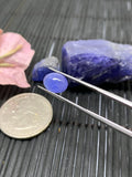 Tanzanite Cabochon 7X9 mm Calibrated Size Code #T34 Weight 2.5 carats -AAA Quality Natural Tanzanite Cabs