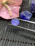 Tanzanite Cabochon 7X9 mm Calibrated Size Code #T48 Weight 2.5 carat -AAA Quality Natural Tanzanite Cabs