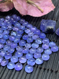 Tanzanite Cabochon Round 6mm Size Code #T62 -Good Quality Natural Tanzanite Round Cabs