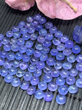 Tanzanite Cabochon Round 6mm Size Code #T62 -Good Quality Natural Tanzanite Round Cabs