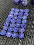 Tanzanite Cabochon Round 8mm Size Code #T64 -Good Quality Natural Tanzanite Round Cabs