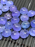 Tanzanite Cabochon Round 8mm Size Code #T64 -Good Quality Natural Tanzanite Round Cabs