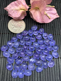 Tanzanite Cabochon Oval 7x9 mm Calibrated Size Code #T72 -Good Quality Natural Tanzanite Cabs- Tanzanite Loose Stones