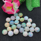 Ethiopian Opal 11MM Cabochon - Weight 4 cts AAAA Quality Ethiopian Opal Round Cabs , Pack of 1 PC