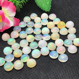 Ethiopian Opal 10MM Cabochon Code E#36- Weight 2.75 cts AAAA Quality Ethiopian Opal Round Cabs , Pack of 1 PC ,TOP Grade video available