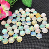Ethiopian Opal 10MM  Cabochon  Code E#36- Weight 2.75 cts  AAAA Quality  Ethiopian Opal Round Cabs , Pack of 1 PC ,TOP Grade video available