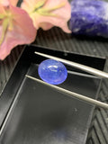 9x11 mm Tanzanite Cabochon Oval Calibrated Size Code #T105 Weight 6 carat -4A Quality Natural Tanzanite Cabs