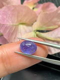 7x9mm Tanzanite Cabochon Oval Calibrated Size Code #T121 -4A Quality Natural Tanzanite Cabs-