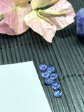 5mm Tanzanite Cabochon Round Calibrated Size Code #T126 -4A Quality Natural Tanzanite Cabs- Tanzanite Loose Stone