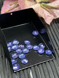 5mm Tanzanite Cabochon Round Calibrated Size Code #T127 -4A Quality Natural Tanzanite Cabs- Tanzanite Loose Stone