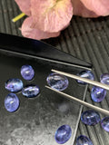 6x8 mm Tanzanite Cabochon Oval Calibrated Size Code #T200 -4A Super Quality Natural Tanzanite Cabs (1Piece)