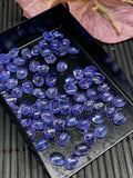 5x7 mm Tanzanite Cabochon Oval Calibrated Size Code #T202 -4A Super Quality Natural Tanzanite Cabochon