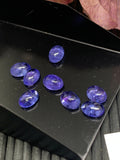5x7 mm Tanzanite Cabochon Oval Calibrated Size Code #T204 -4A Super Quality Natural Tanzanite Cabochon