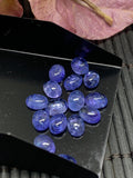 5x7 mm Tanzanite Cabochon Oval Calibrated Size Code #T205 -4A Super Quality Natural Tanzanite Cabochon