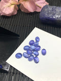 5x7 mm Tanzanite Cabochon Oval Calibrated Size Code #T205 -4A Super Quality Natural Tanzanite Cabochon