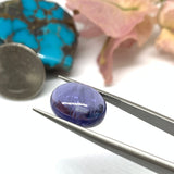 Iolite Oval Cabochon 15x11.50 mm size Code #i39 Weight 8.5 cts   - AA Quality  Natural Iolite Cabs( Pack of 1 Piece)