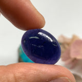 Iolite Oval Cabochon 19x15 mm size Code #i54  Weight 13 cts - AA Quality  Natural Iolite Cabs( Pack of 1 Piece)