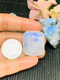 Moonstone Cabochon 29X26mm Big Size Code S62 Weight 10.60 gm AAA Quality - Natural Rainbow Moonstone Cabochon Origin India