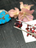 Garnet Oval Faceted 8x10 mm size - Code #G8 -Garnet Cut Stone -Natural Garnet Loose Stone - AAA Quality Stones- Pack of 1 Piece