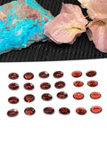 Garnet Oval Faceted 5x7mm size cut stone -Code #G19- Natural Mozambique Garnet Loose Stone - AAA Quality Stones- Pack of 8 Piece