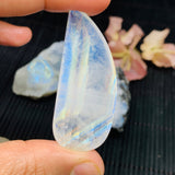 Moonstone Cabochon 50x21 mm Big Size Code S305 Weight 13 gm AAA Quality - Natural Rainbow Moonstone Cabochon Origin India